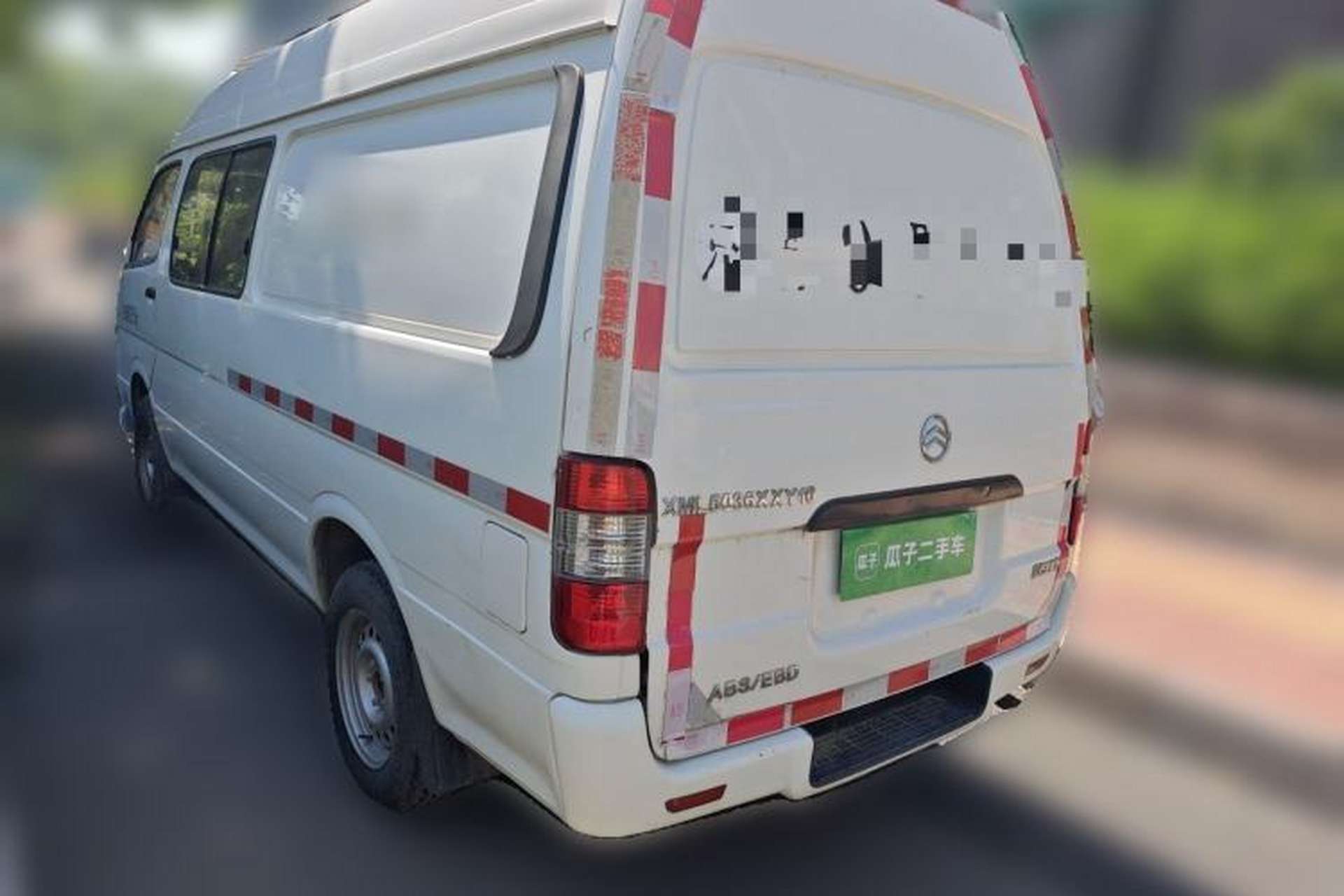 Used Golden Dragon Hiace  Rear Left 45 Deg