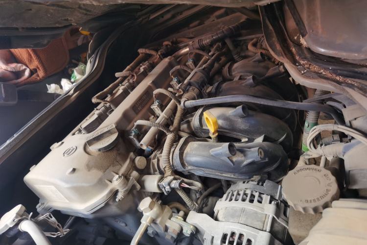 Used Golden Dragon Hiace 2021 1.8L Gasoline Version Long Wheelbase Low Roof – LJ4A18Q6 Engine Bay