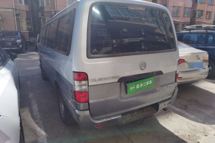 Used Golden Dragon Hiace 2021 1.8L Gasoline Version Long Wheelbase Low Roof – LJ4A18Q6 Rear Left 45 Deg