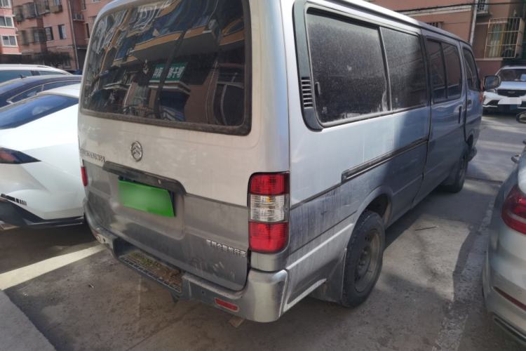 Used Golden Dragon Hiace 2021 1.8L Gasoline Version Long Wheelbase Low Roof – LJ4A18Q6 Rear Right 45 Deg