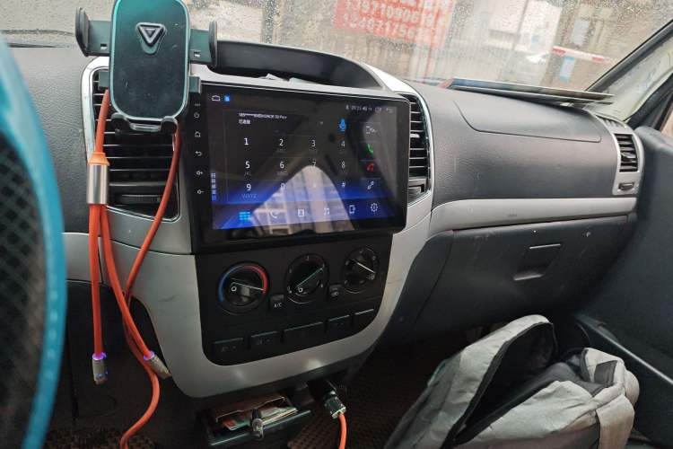 Used Golden Dragon Hiace 2021 1.8L Gasoline Version Long Wheelbase Low Roof – LJ4A18Q6 Audio And AC Panel