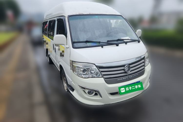Used Golden Dragon Hiace 2021 1.8L Gasoline Version Logistics Vehicle Long-Wheelbase High-Roof Model GL850 LJ4A18Q6 Front Right 45 Deg