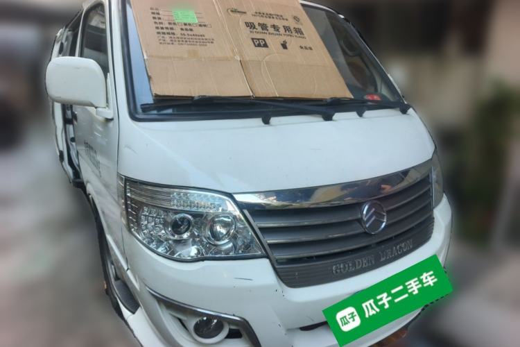 Used Golden Dragon Hiace 2021 1.8L Gasoline Version Logistics Vehicle Long-Wheelbase Low-Roof Model GL850 LJ4A18Q6 Front Right 45 Deg