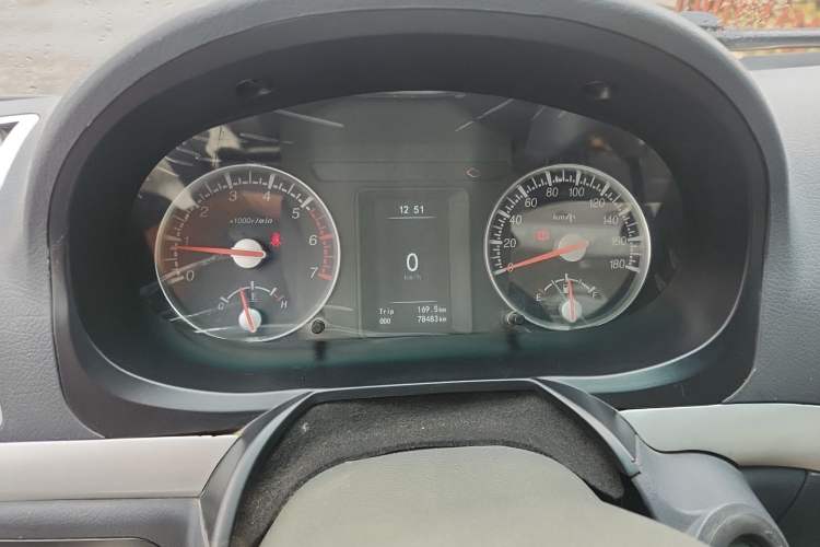 Used Golden Dragon Hiace 2021 1.8L Gasoline Version Logistics Vehicle Long-Wheelbase High-Roof Model GL850 LJ4A18Q6 Instrument Cluster