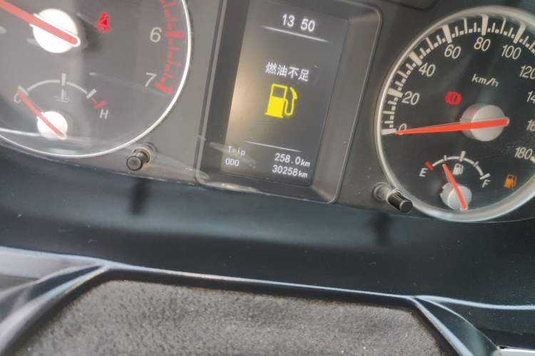Used Golden Dragon Hiace 2021 1.8L Gasoline Version Logistics Vehicle Long-Wheelbase High-Roof Model GL850 LJ4A18Q6 Odometer Close Up