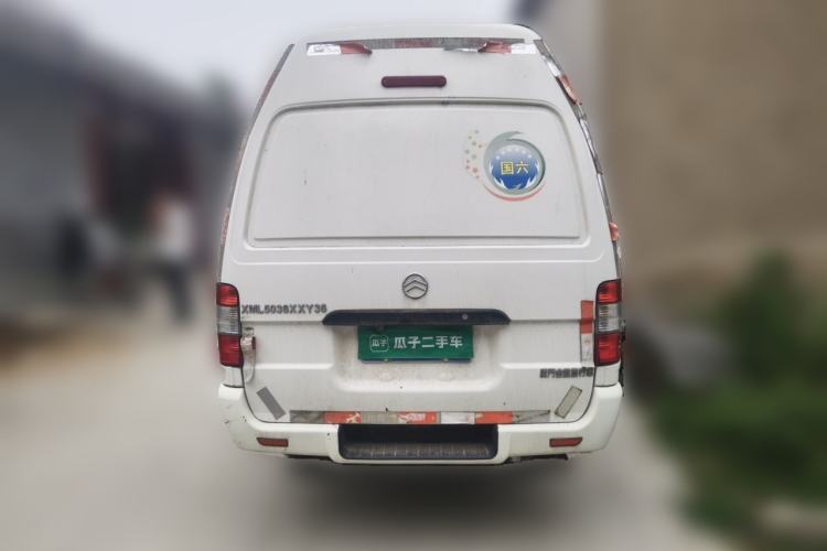 Used Golden Dragon Hiace 2021 1.8L Gasoline Version Logistics Vehicle Long-Wheelbase High-Roof Model GL850 LJ4A18Q6 Rear