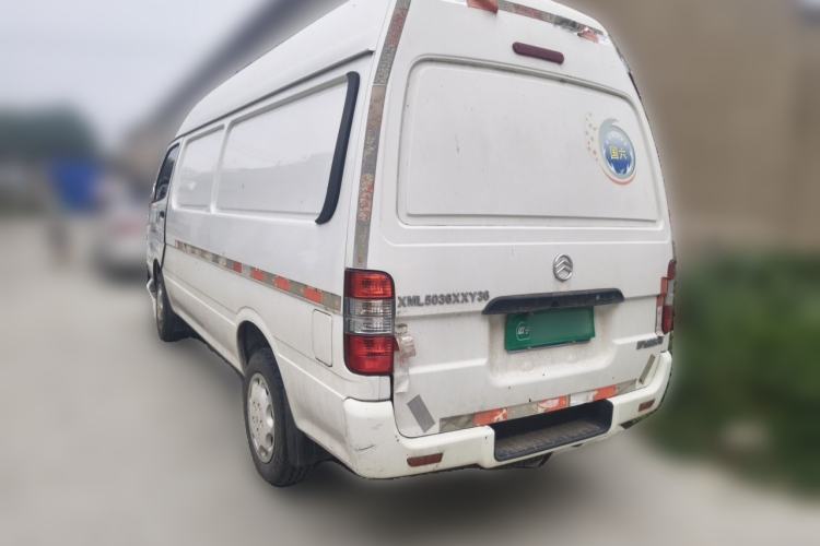 Used Golden Dragon Hiace 2021 1.8L Gasoline Version Logistics Vehicle Long-Wheelbase High-Roof Model GL850 LJ4A18Q6 Rear Left 45 Deg