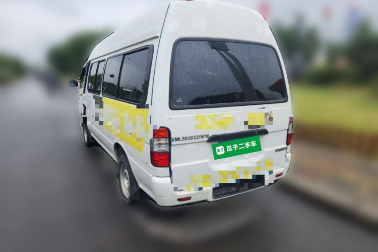 Used Golden Dragon Hiace 2021 1.8L Gasoline Version Logistics Vehicle Long-Wheelbase High-Roof Model GL850 LJ4A18Q6 Rear Left 45 Deg