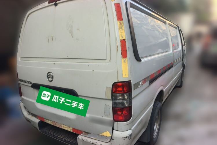 Used Golden Dragon Hiace 2021 1.8L Gasoline Version Logistics Vehicle Long-Wheelbase Low-Roof Model GL850 LJ4A18Q6 Rear Right 45 Deg