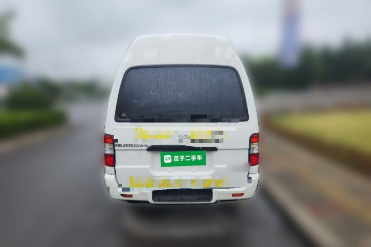 Used Golden Dragon Hiace 2021 1.8L Gasoline Version Logistics Vehicle Long-Wheelbase High-Roof Model GL850 LJ4A18Q6 Rear