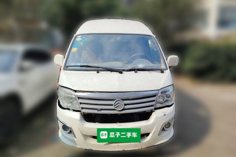 Used Golden Dragon Hiace New Energy 2017 XML5036XXYEVW0 Pure Electric Van Front
