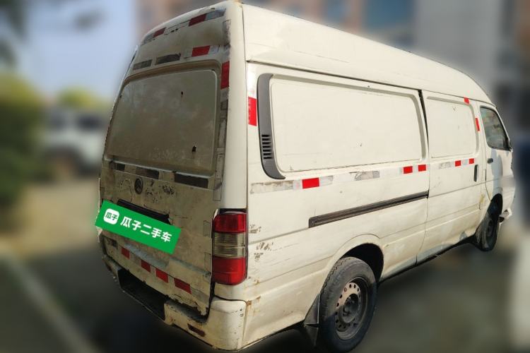 Used Golden Dragon Hiace New Energy 2017 XML5036XXYEVW0 Pure Electric Van Rear Right 45 Deg