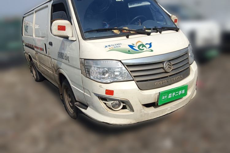 Used Golden Dragon Hiace New Energy 2021 Longyun GLE850 Low-Roof Model 41.86 kWh Front Right 45 Deg