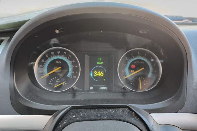 Used Golden Dragon Hiace New Energy 2021 Longyun GLE850 High-Roof Model 50.23 kWh Instrument Cluster