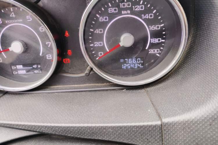 Used Great Wall C20R 2011 1.5L Manual Urban Version Odometer Close Up