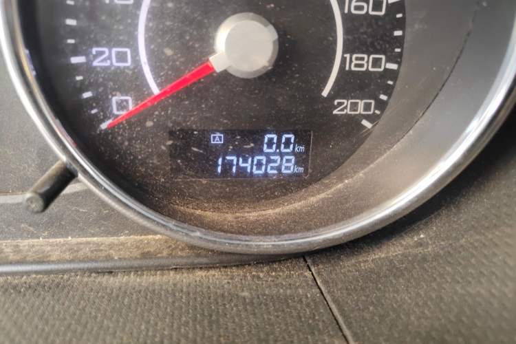 Used Great Wall C20R 2011 1.5L Manual Urban Version Odometer Close Up