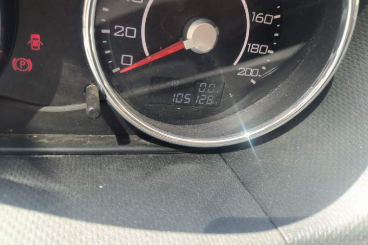 Used Great Wall C20R 2011 1.5L Manual Urban Version Odometer Close Up