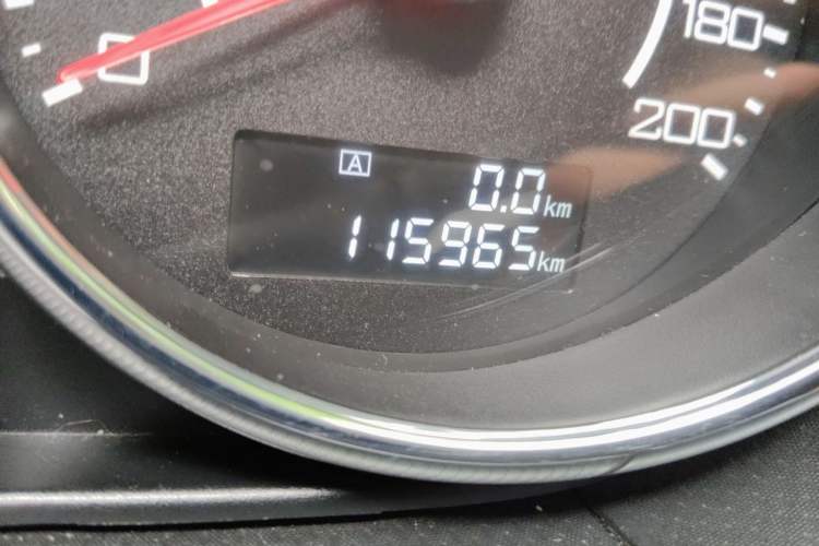 Used Great Wall C20R 2011 1.5L Manual Urban Version Odometer Close Up