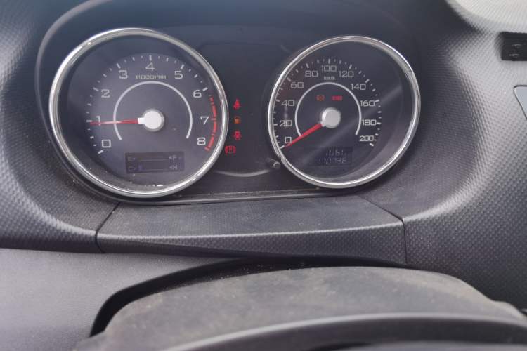 Used Great Wall C20R 2011 1.5L Manual Urban Version Odometer Close Up