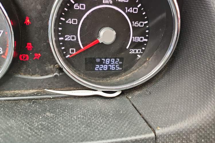Used Great Wall C20R 2011 1.5L Manual Urban Version Odometer Close Up