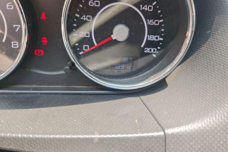 Used Great Wall C20R 2013 1.5L Manual Urban Model Odometer Close Up