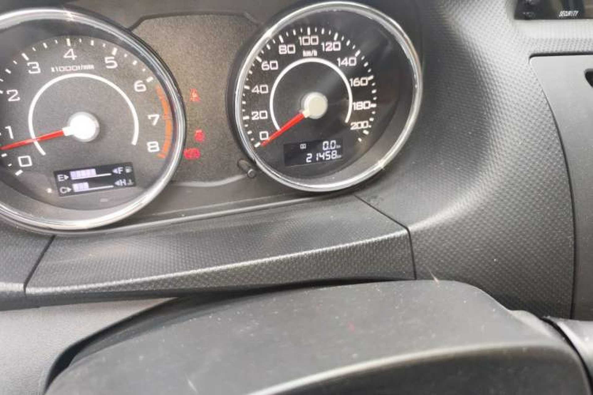 Used Great Wall C20R 2013 1.5L Manual Luxury Model Odometer Close Up