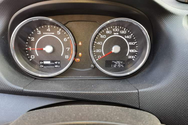 Used Great Wall C20R 2013 1.5L Manual Urban Model Odometer Close Up