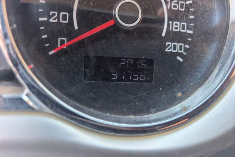 Used Great Wall C30 2010 1.5L Manual Standard Edition Odometer Close Up