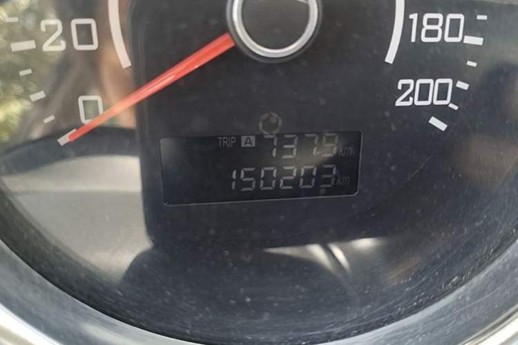 Used Great Wall C30 2010 1.5L Manual Standard Edition Odometer Close Up