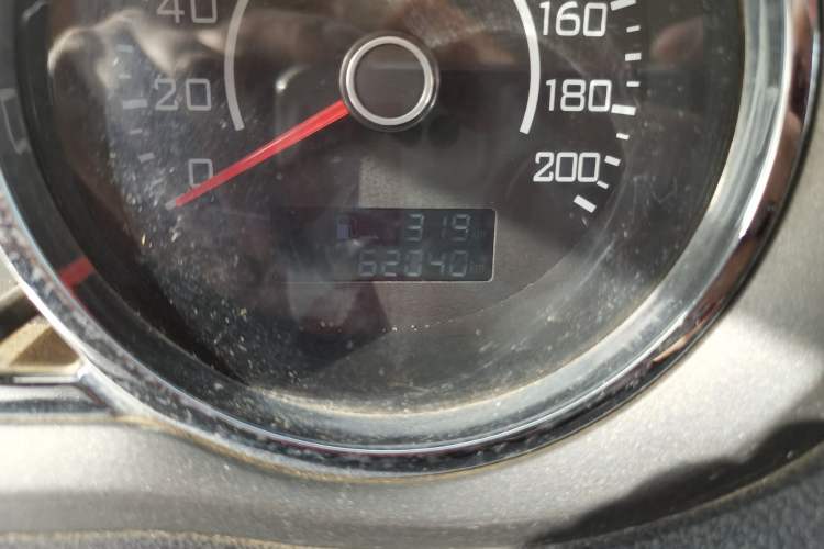 Used Great Wall C30 2010 1.5L Manual Luxury Edition Odometer Close Up
