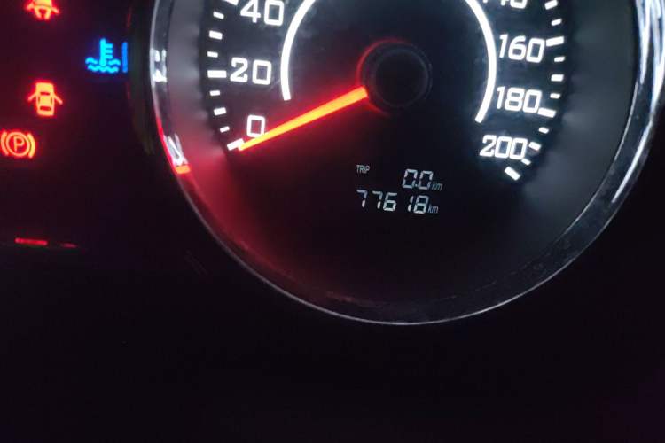 Used Great Wall C30 2010 1.5L Manual Standard Edition Odometer Close Up