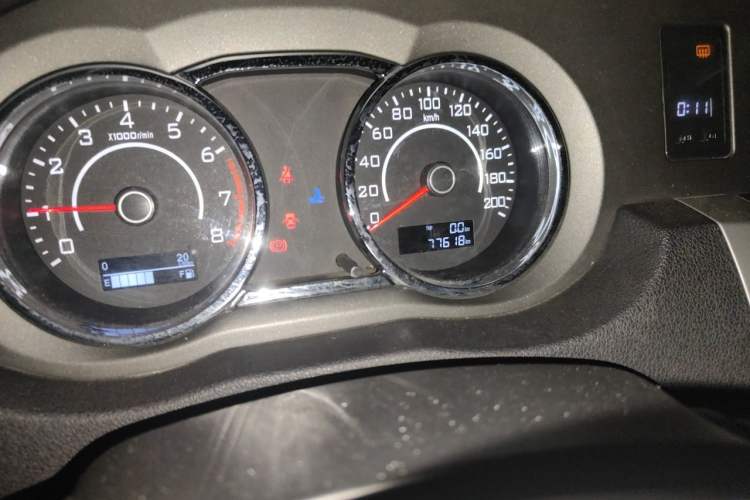 Used Great Wall C30 2010 1.5L Manual Standard Edition Odometer Close Up