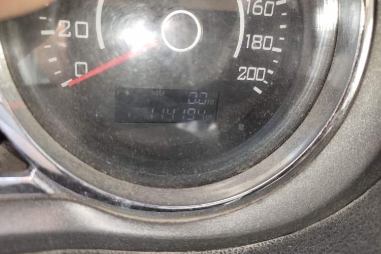 Used Great Wall C30 2010 1.5L Manual Elite Edition Odometer Close Up