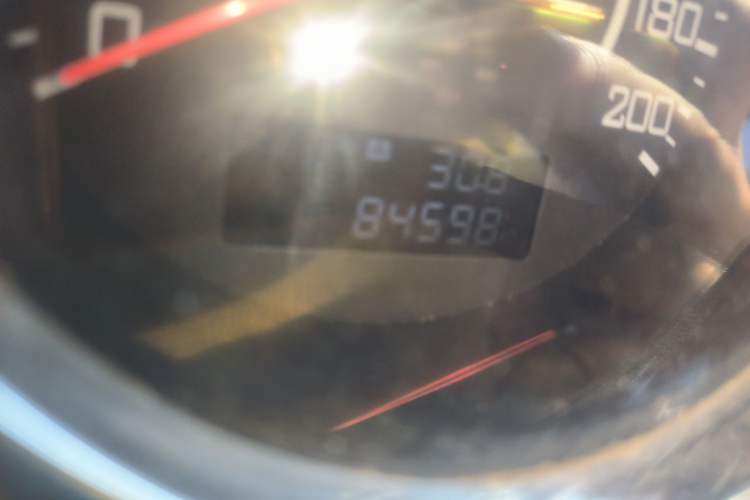 Used Great Wall C30 2010 1.5L Manual Luxury Edition Odometer Close Up