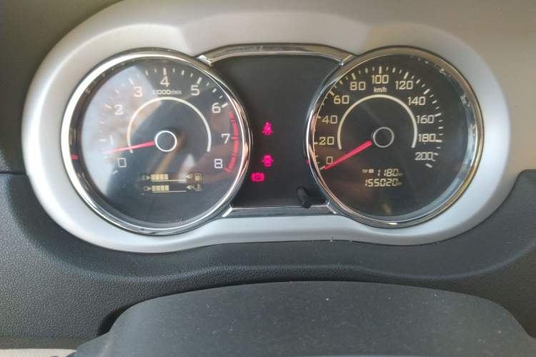 Used Great Wall C30 2010 1.5L Manual Luxury Edition Odometer Close Up