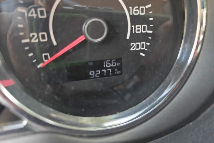 Used Great Wall C30 2012 1.5L Manual Luxury Version Odometer Close Up