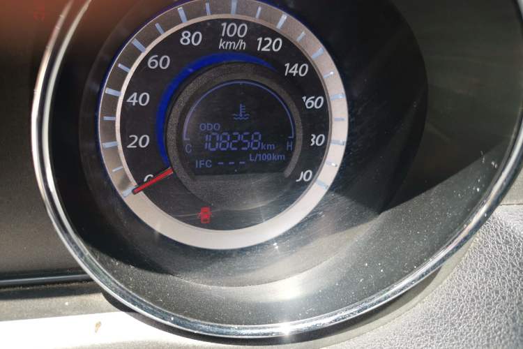 Used Great Wall C30 2012 1.5L Manual Luxury Version Odometer Close Up
