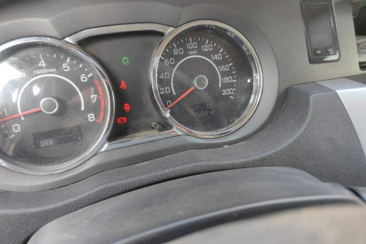 Used Great Wall C30 2012 1.5L Manual Elite Edition Odometer Close Up