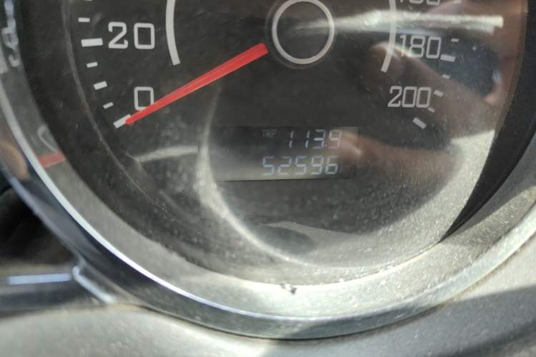 Used Great Wall C30 2012 1.5L Manual Comfort Edition Odometer Close Up