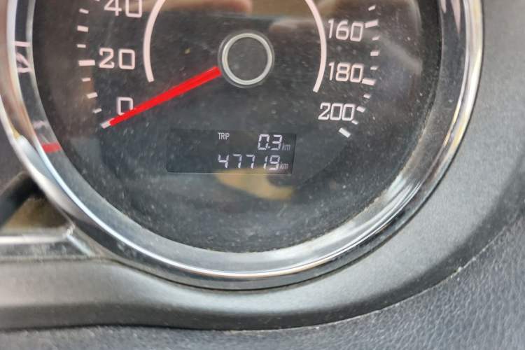 Used Great Wall C30 2012 1.5L Manual Luxury Version Odometer Close Up