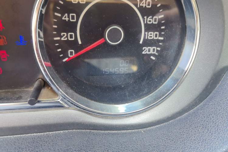 Used Great Wall C30 2012 1.5L Manual Luxury Version Odometer Close Up