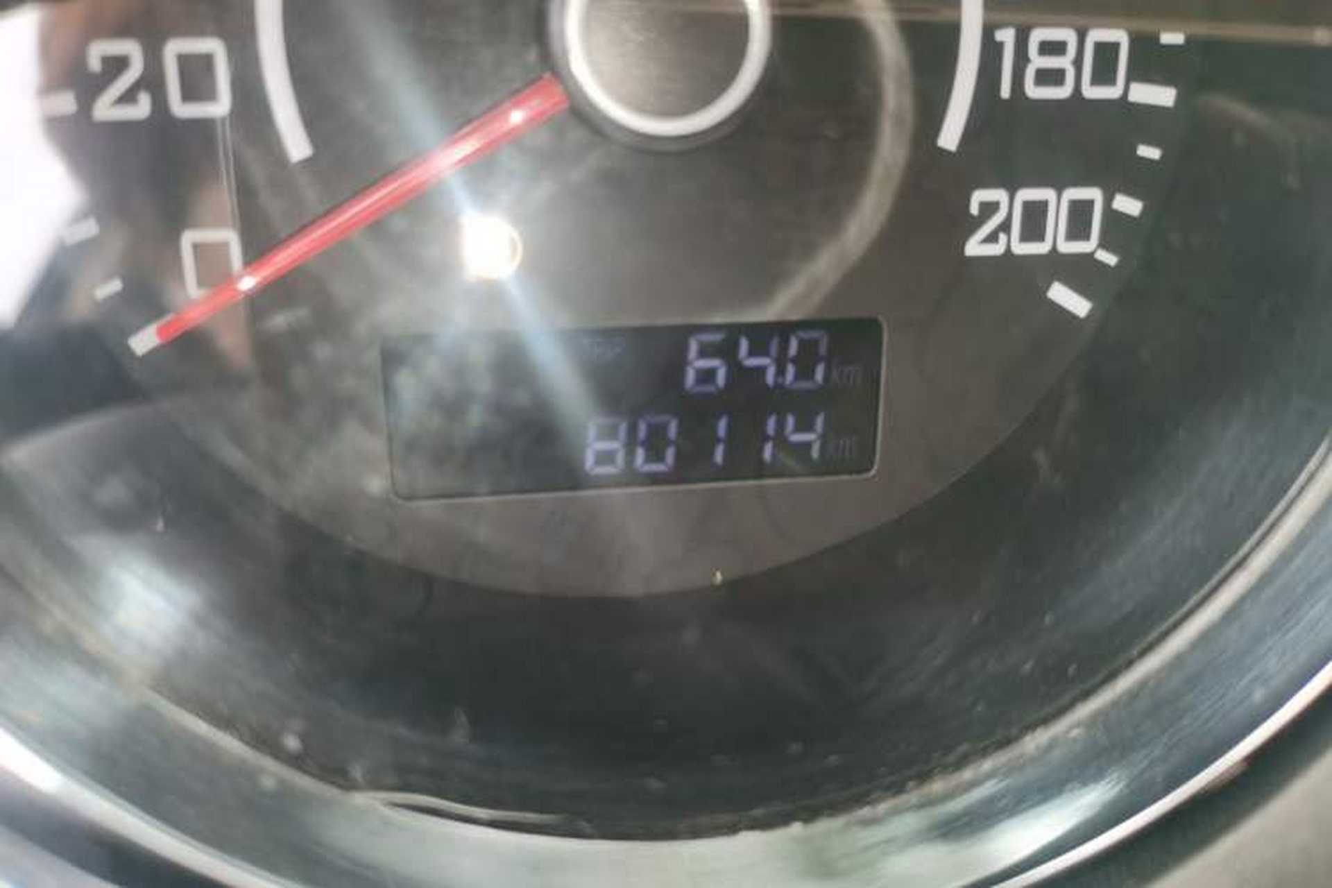 Used Great Wall C30 2012 1.5L Manual Luxury Version Odometer Close Up