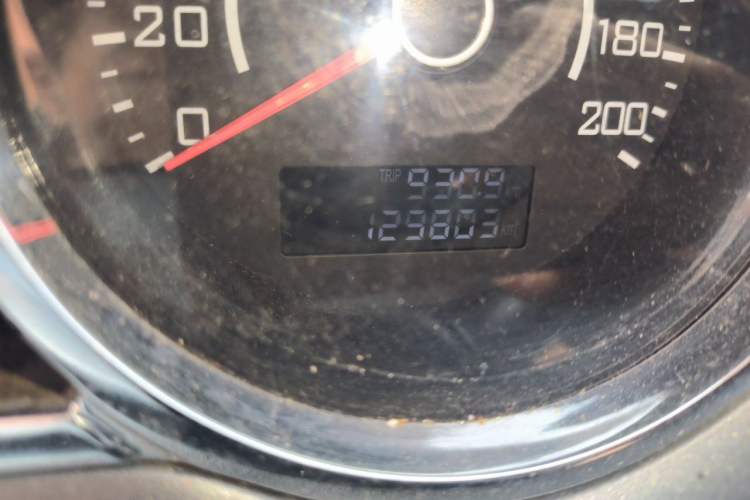 Used Great Wall C30 2012 1.5L Manual Luxury Version Odometer Close Up