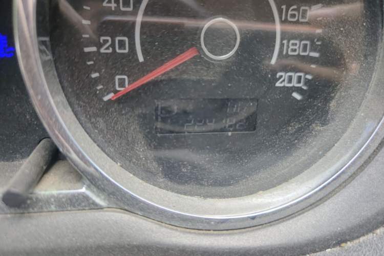 Used Great Wall C30 2012 1.5L CVT Luxury Edition Odometer Close Up