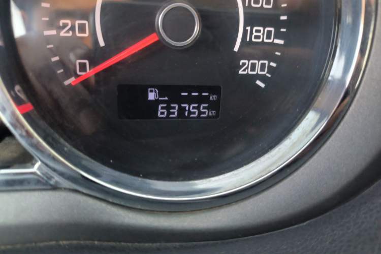 Used Great Wall C30 2012 1.5L Manual Luxury Version Odometer Close Up