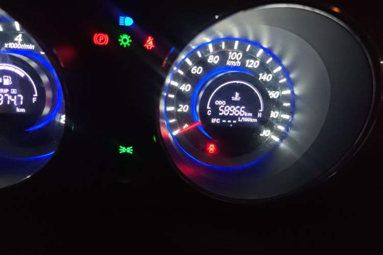 Used Great Wall C30 2012 1.5L Manual Comfort Edition Odometer Close Up