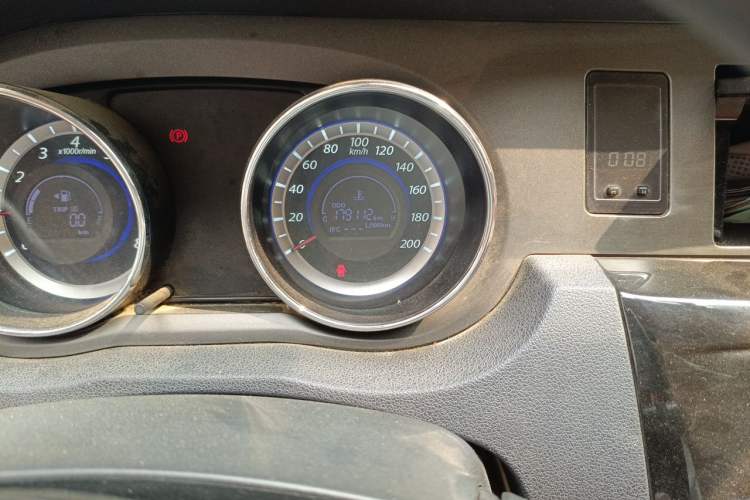 Used Great Wall C30 2012 1.5L Manual Luxury Version Odometer Close Up