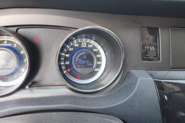 Used Great Wall C30 2013 1.5L Manual Elite Model Odometer Close Up