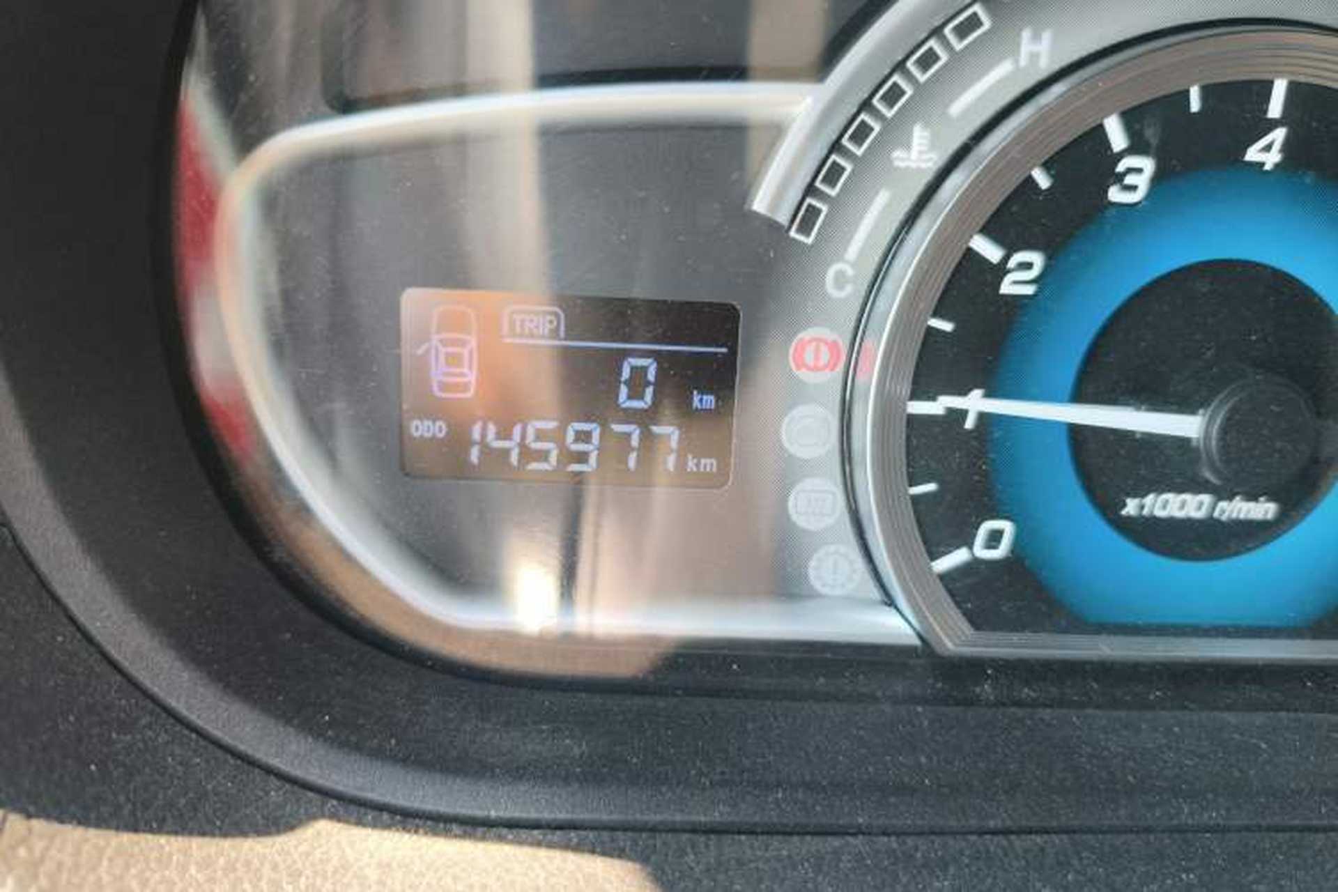 Used Great Wall C30 2013 New Vision Edition 1.5L Manual Fashion Model Odometer Close Up