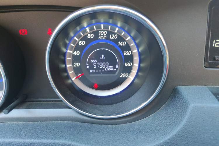 Used Great Wall C30 2013 New Vision Edition 1.5L Manual ZhiShang Model Odometer Close Up